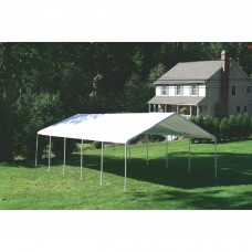 18' x 30' Canopy White Replacement Cover for 2" Frame, FR Rated   554825811